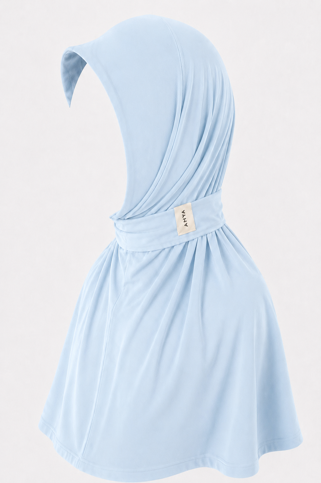 Bamboo Instant Hijab — Hidden Neck Detail