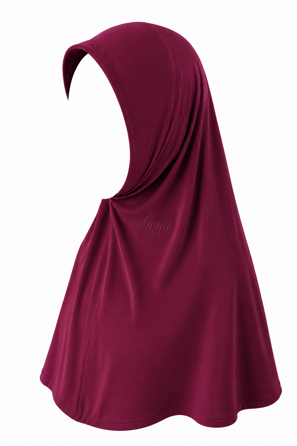Bamboo Instant Hijab — Hidden Neck Detail