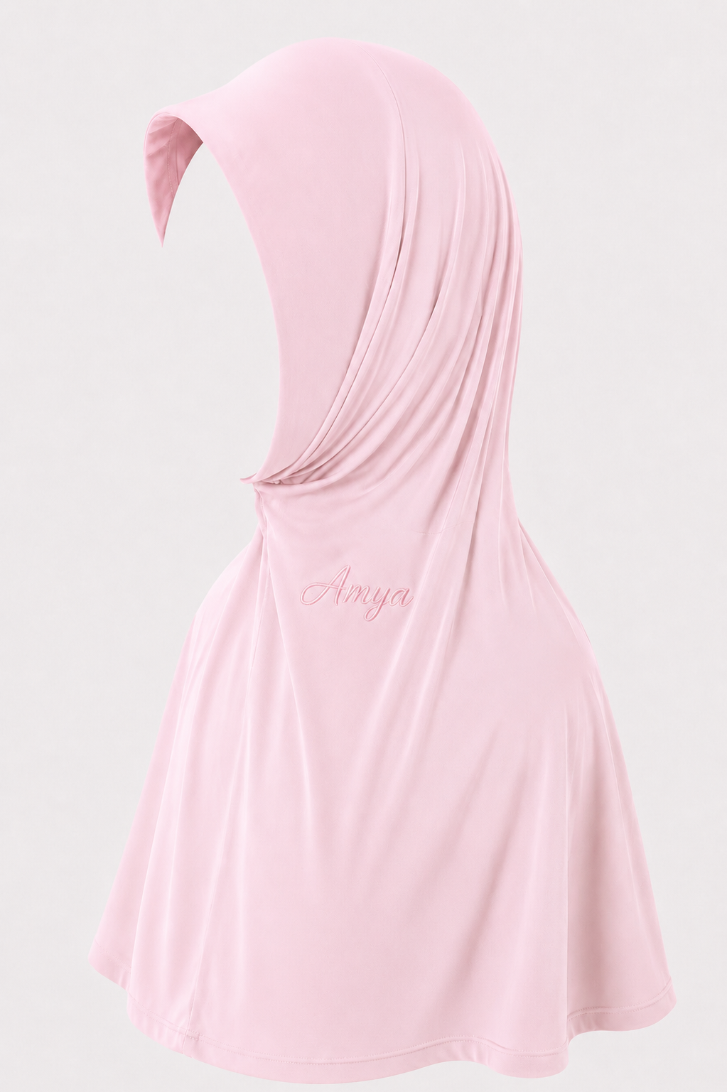 Bamboo Instant Hijab — Hidden Neck Detail
