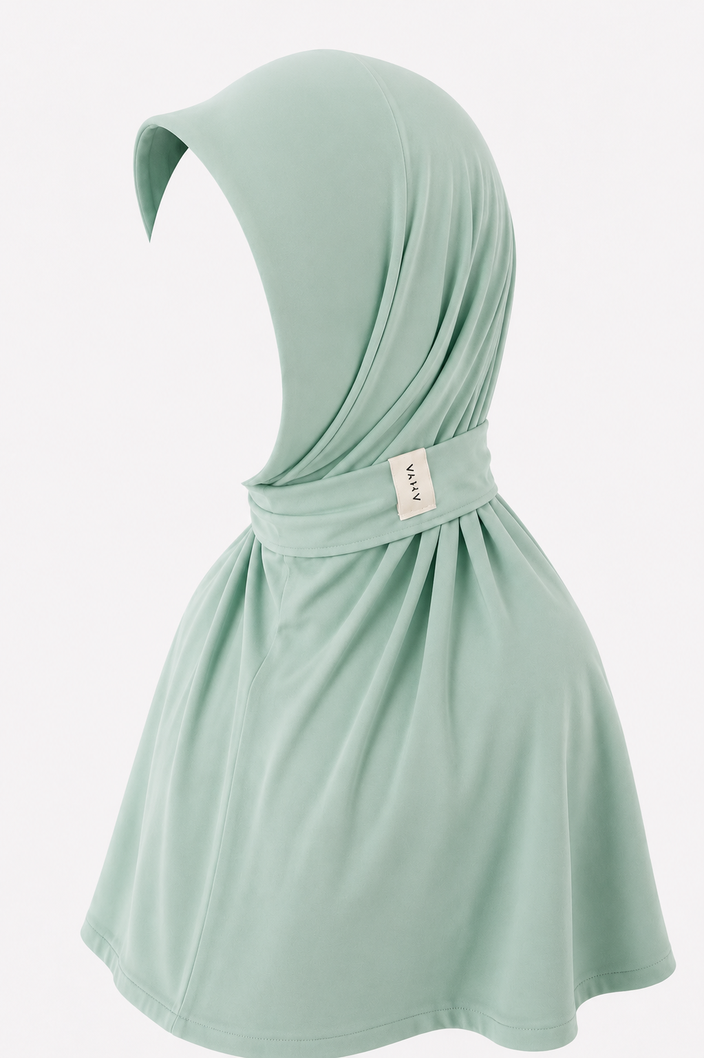Bamboo Instant Hijab — Hidden Neck Detail